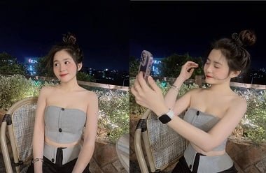นักเรียนหญิงที่มีเสน่ห์ในวิดีโอสุดฮอต